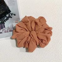 Vintage Style Classic Style Geometric Solid Color Cloth Hair Tie sku image 3