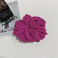 Vintage Style Classic Style Geometric Solid Color Cloth Hair Tie sku image 4