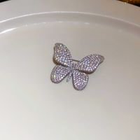 Vintage Style Flower Bow Knot Copper Women's Brooches sku image 11