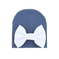Children Unisex Cute Bow Knot Baby Hat sku image 5