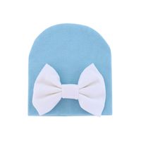 Children Unisex Cute Bow Knot Baby Hat sku image 3