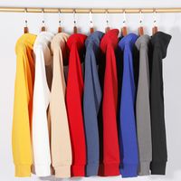 Women's Men's Hoodie Long Sleeve Unisex Hoodies Casual Solid Color main image 1