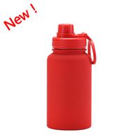 Casual Solid Color Stainless Steel Water Bottles sku image 32
