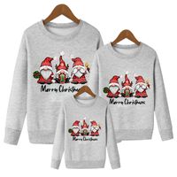 Family Look Santa Claus Printing Hoodie Family Matching Outfits main image 5