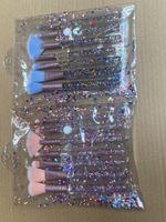 Lady Artificial Fiber Plastic Handgrip Makeup Brushes 1 Set main image 2