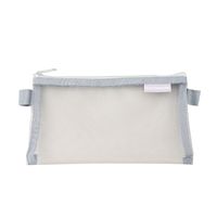 Solid Color Nylon Class Learning Vintage Style Pencil Case sku image 2