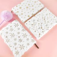 1 Piece Star Class Learning Bronzing Plush Cute Notebook main image 5