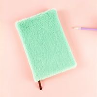 1 Piece Solid Color Class Learning Cloth Wood-free Paper Cute Notebook sku image 6