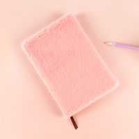 1 Piece Solid Color Class Learning Cloth Wood-free Paper Cute Notebook sku image 7