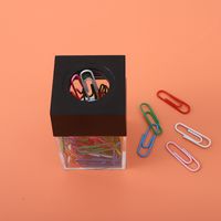 Einfarbig Kunststoff Magnet Klasse Lernen Abschluss Süß Büroklammer sku image 5