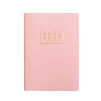 1 Piece Number Class Learning Pu Leather Retro Notebook main image 4