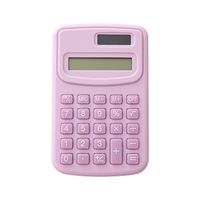 Office Calculator Student Good-looking Mini Calculator Wholesale Small Portable Solar Computer sku image 1