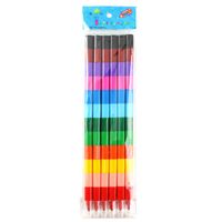 1 Piece Multicolor Class Learning Plastic Cute Crayon main image 4