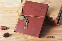 1 Piece Solid Color Class Learning Kraft Paper Retro Notebook sku image 11