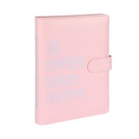 1 Piece Solid Color Class Learning Pu Leather Cute Notebook sku image 5