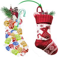 Christmas Basic Retro Classic Style Christmas Tree Elk Polyester Indoor Party Festival Christmas Socks main image 2