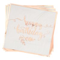Letter White Card Party Tableware main image 4