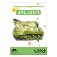 Geburtstag Cartoon-stil Süß Auto Flugzeug Aluminiumfolie Innen Gruppe Luftballons sku image 9