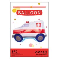 Birthday Cartoon Style Cute Car Airplane Aluminum Film Indoor Party Balloons sku image 12