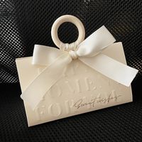 Letter Bow Knot Paper Wedding Party Gift Bags main image 1