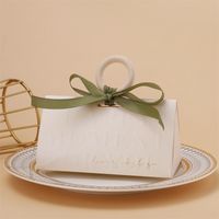 Letter Bow Knot Paper Wedding Party Gift Bags main image 3