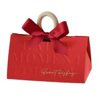 Letter Bow Knot Paper Wedding Party Gift Bags main image 4