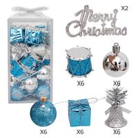 Christmas Basic Retro Simple Style Bell Foam Indoor Party Festival Hanging Ornaments sku image 2
