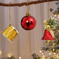 Christmas Basic Retro Simple Style Bell Foam Indoor Party Festival Hanging Ornaments main image 4