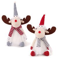 Christmas Cartoon Style Cute Elk Nonwoven Indoor Party Festival Ornaments main image 4