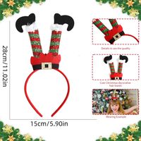 Christmas Cartoon Style Cute Exaggerated Christmas Hat Plastic Festival Street Headband main image 3