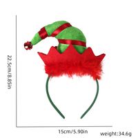 Christmas Cartoon Style Cute Exaggerated Christmas Hat Plastic Festival Street Headband main image 6