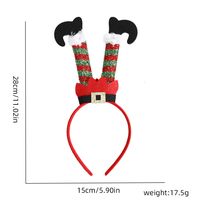 Christmas Cartoon Style Cute Exaggerated Christmas Hat Plastic Festival Street Headband sku image 2