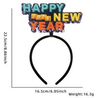 Christmas Cartoon Style Exaggerated Letter Plastic Party Festival Headband sku image 5