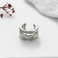 1 Piece Ear Cartilage Rings & Studs Cute Cool Style Geometric Heart Shape Copper Plating Inlay Zircon sku image 3