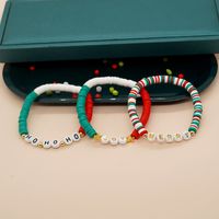 Cute Letter Soft Clay Wholesale Bracelets sku image 1