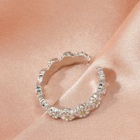 Vintage Style Solid Color Alloy Women's Open Rings main image 4