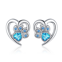 1 Paire Style Simple Animal Placage Incruster Le Cuivre Zircon Boucles D'oreilles main image 1