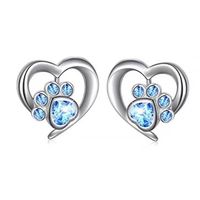 1 Pair Simple Style Animal Plating Inlay Copper Zircon Ear Studs sku image 1