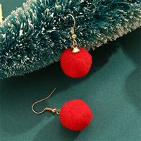 1 Pair Cute Hairball Knit Ear Hook main image 2