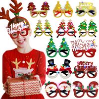Christmas Cartoon Style Cute Christmas Tree Letter Nonwoven Party Festival Photography Props main image 1