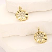 1 Pair Vintage Style Round Plating Inlay 304 Stainless Steel Zircon Dangling Earrings main image 4