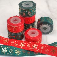 Christmas Cute Cartoon Ribbon Daily Party Gift Wrapping Supplies sku image 1