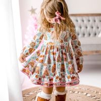 Casual Animal Cartoon Polyester Girls Dresses main image 1