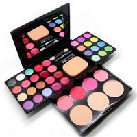 Elegant Solid Color Plastic Lipstick Eye Shadow Blusher main image 6