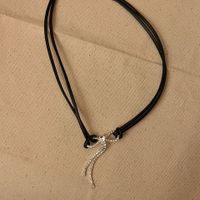 Vintage Style Bow Knot Alloy Copper Plating Necklace main image 2