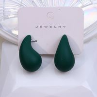 Wholesale Jewelry Cute Water Droplets Arylic Ear Studs sku image 9