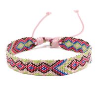 Retro Rhombus Nylon Handmade Women's Bracelets sku image 7