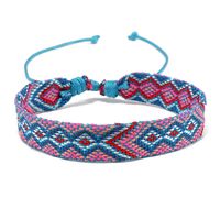 Retro Rhombus Nylon Handmade Women's Bracelets sku image 6