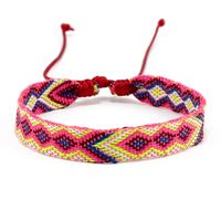 Retro Rhombus Nylon Handmade Women's Bracelets sku image 5