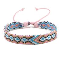 Retro Rhombus Nylon Handmade Women's Bracelets sku image 4